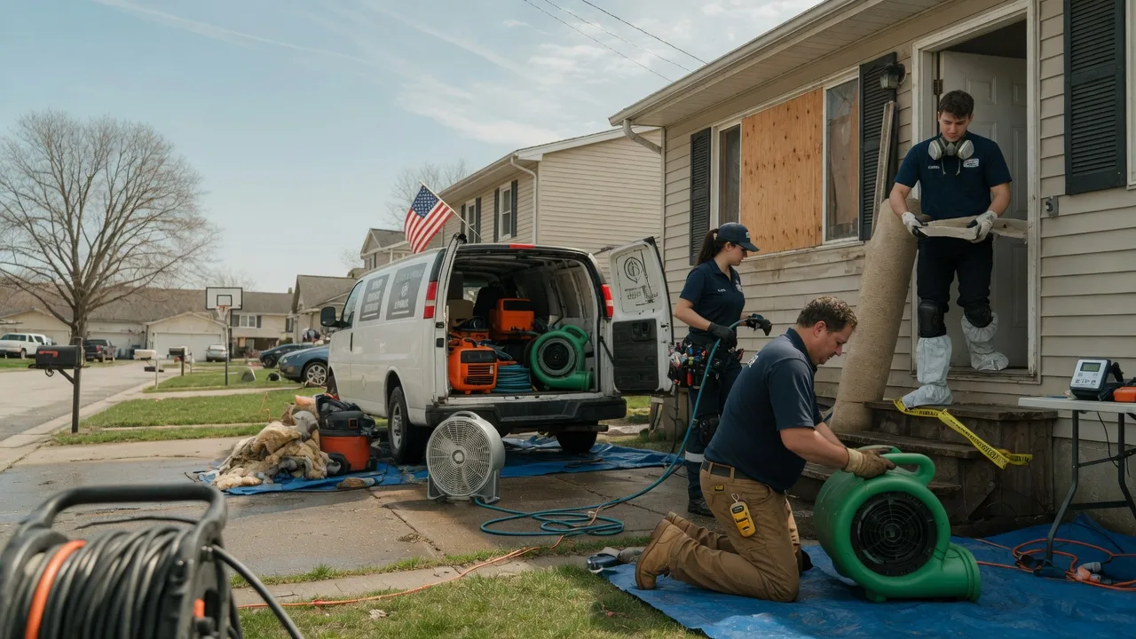 Water Damage Restoration in Nashua, IA near me